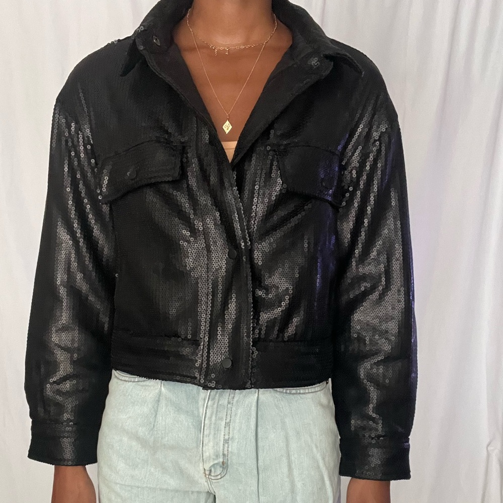 Sequin Jacket - image 4